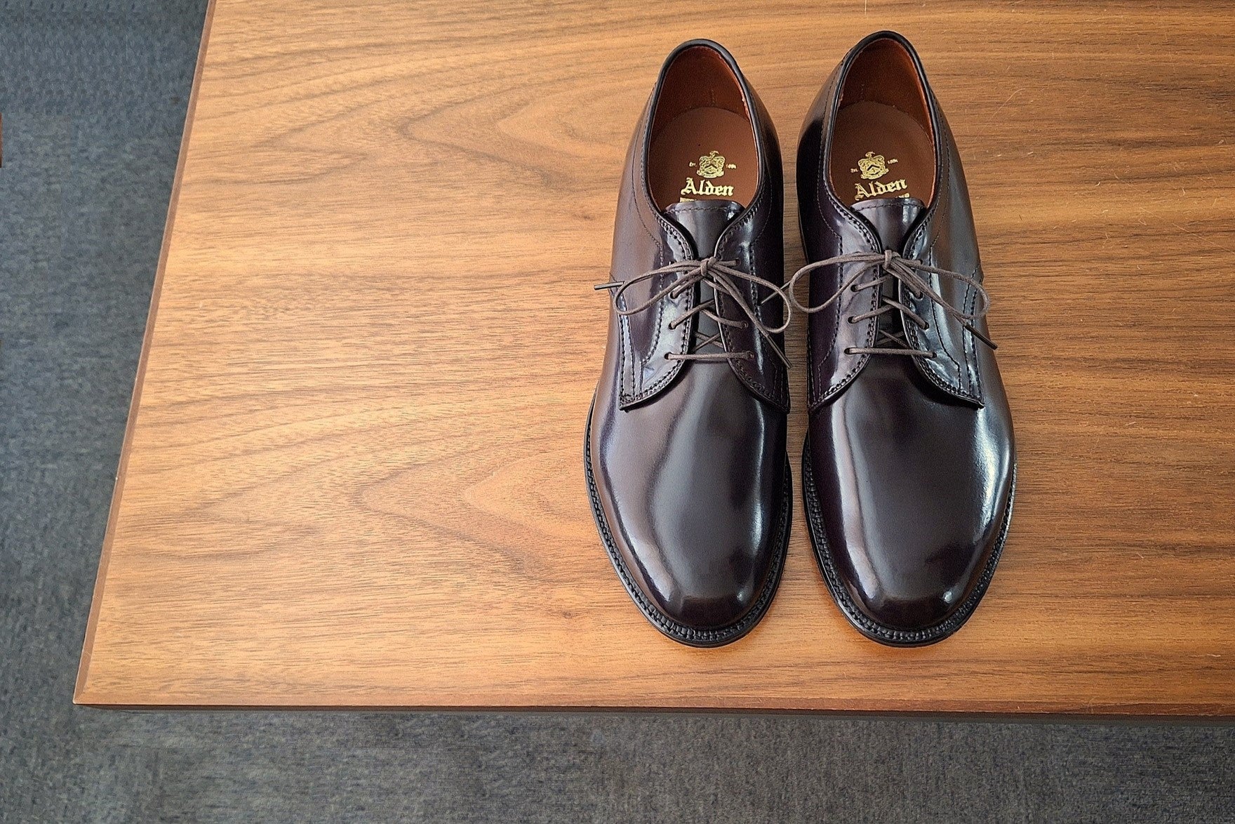 ALDEN 5938 4-EYELET PLAIN TOE OX. – THE LAKOTA HOUSE