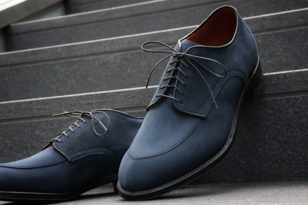 ALDEN 54447<br>NAVY NUBUCK ”V-TIP”