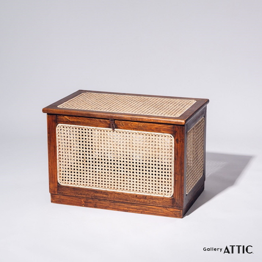Rattan Laundry Box<br>Pierre Jeanneret