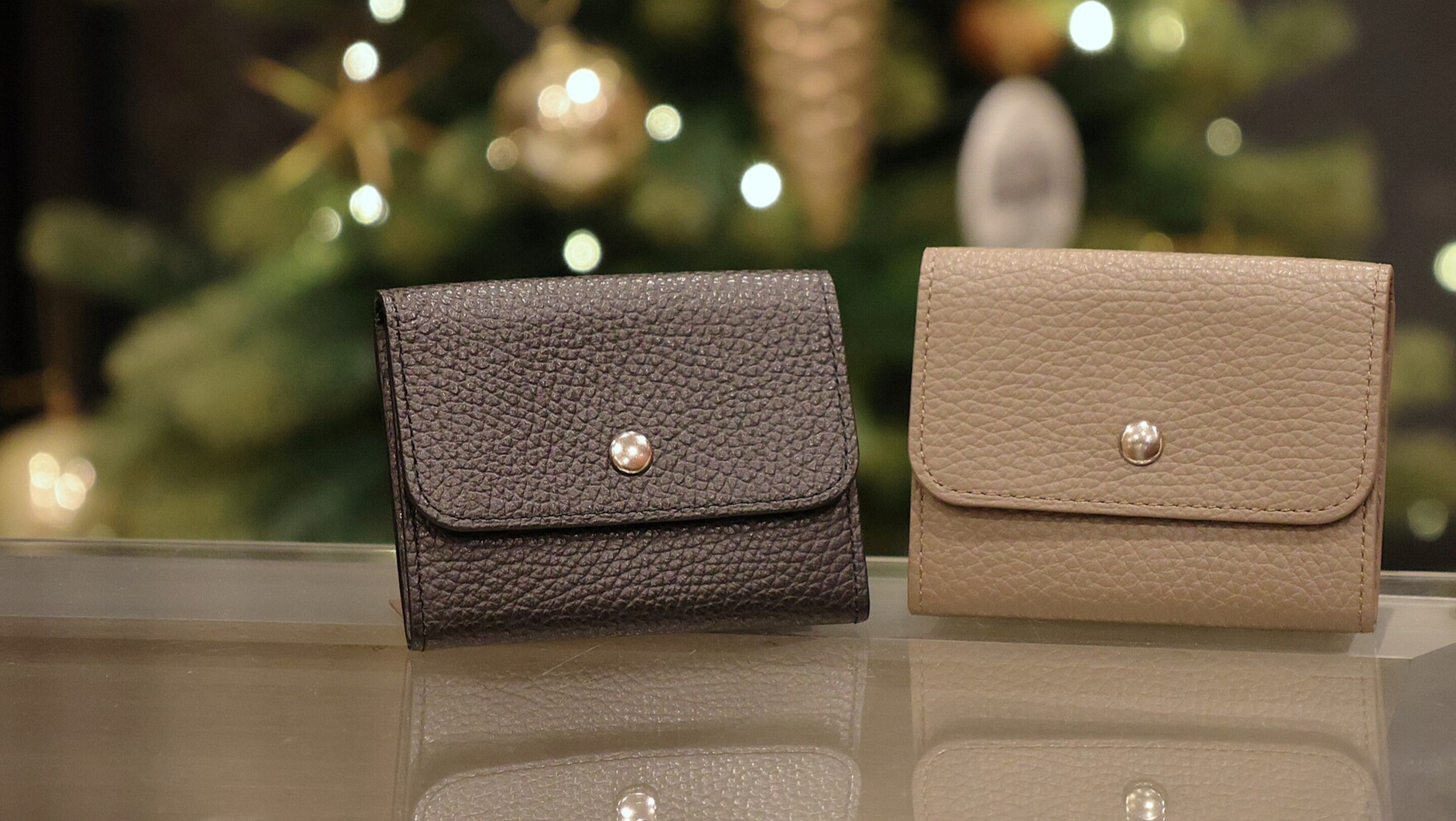 LHW-008 ITALIAN LEATHER<br> COMPACT WALLET