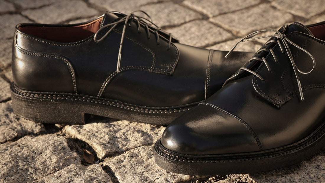 ALDEN N5507<br>CAP TOE OX. CALF BLACK