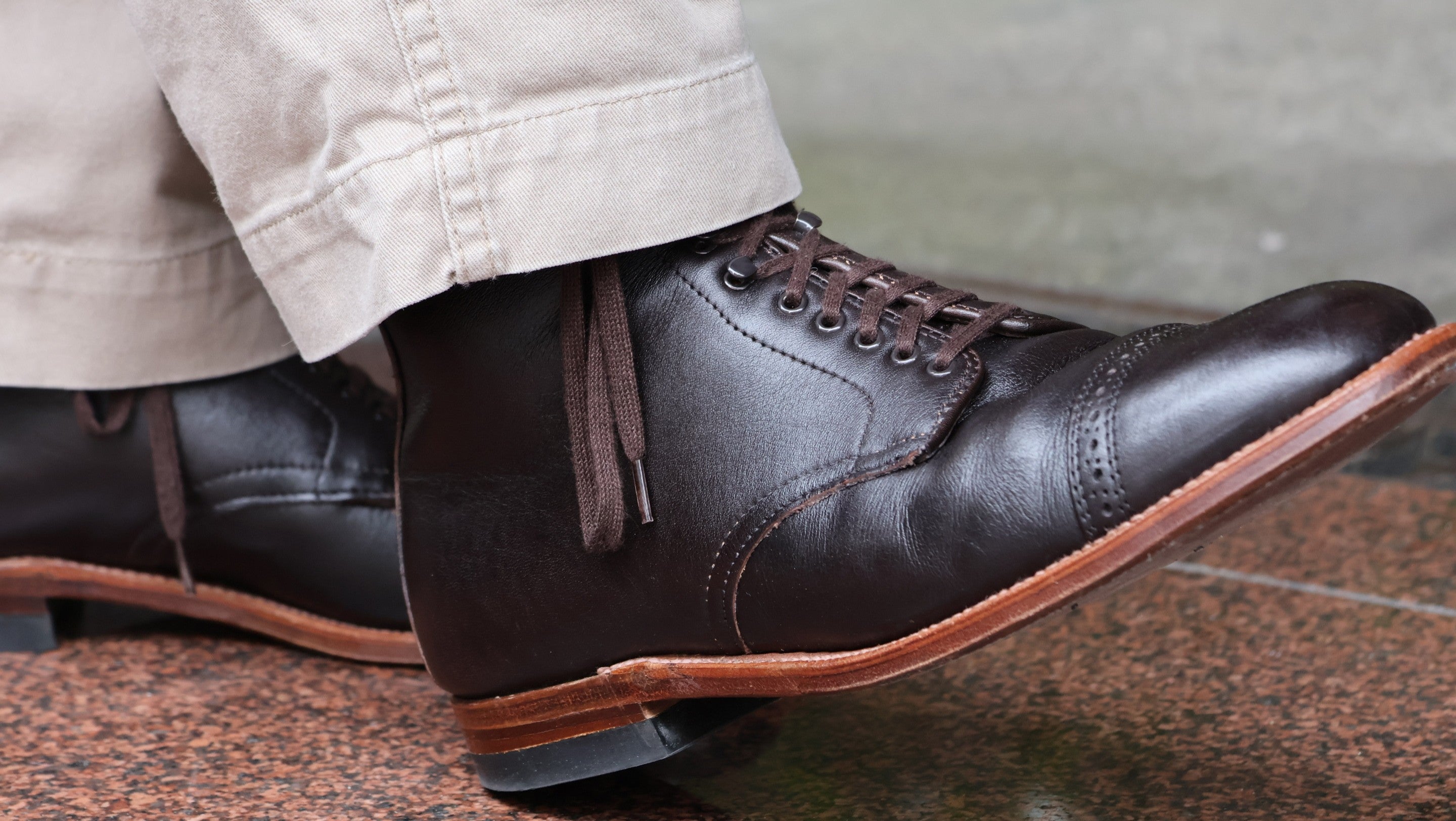 ALDEN N5807H<br>ARABICA LUX CAP TOE BOOT