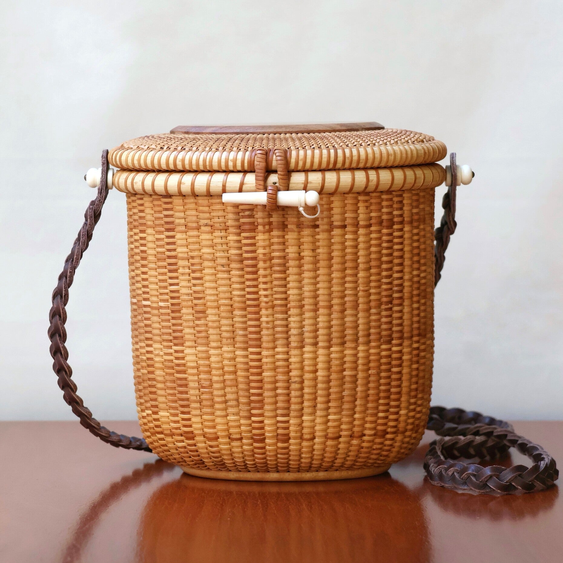 Vintage nantucket basket ナンタケットバスケット　USA Vintage nantucket basket ナンタケットバスケットUSA